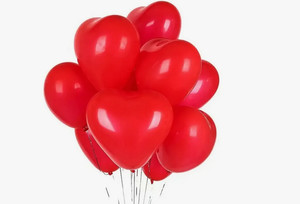 Романтик из Бутово заказал 100 воздушных шаров в виде сердца
