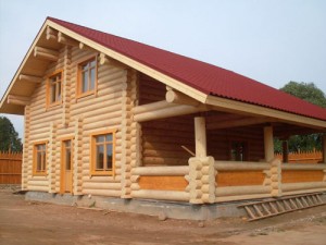 Строительный материал для стройки деревянного дома